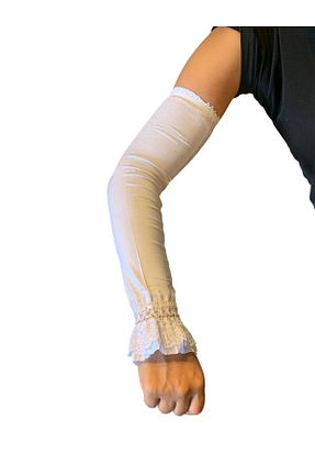 دستکش سفید زنانه çiğdem eşarp - کد 860064709