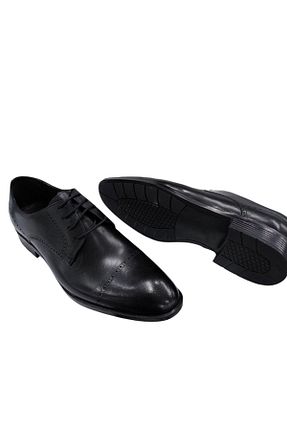 کفش کلاسیک مشکی مردانه چرم خالص Harun Özil - کد 860070958