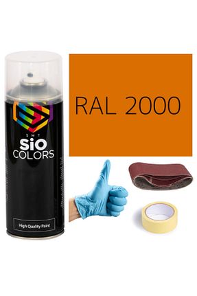 رنگ اسپری نارنجی sıocolors - کد 860119070