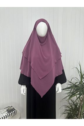 روسری بنفش شیفون R&S modibone - کد 859877139