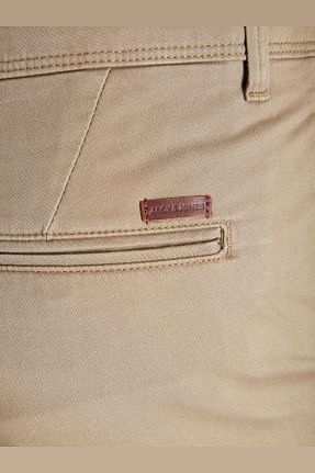 شلوار بژ مردانه پنبه - الاستین Jack & Jones - کد 32122462