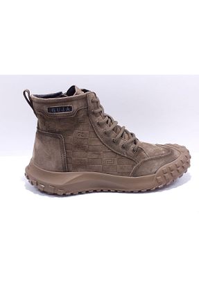 بوت / نیم بوت بژ مردانه چرم خالص Guja - کد 860045487