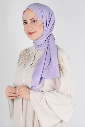شال بنفش زنانه پلی استر Alvina - کد 798335271