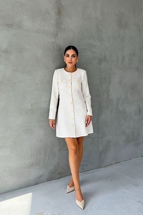 لباس نباتی زنانه بافتنی Seda Yalçın Atelier - کد 859896319