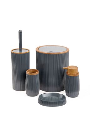ست حمام طوسی پلاستیک Evidea - کد 859917735
