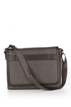 کیف پستچی طوسی زنانه چرم مصنوعی Pierre Cardin - کد 859931929