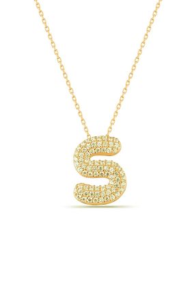 گردنبند جواهر طلائی زنانه برنجی Karem Jewellery - کد 859977482