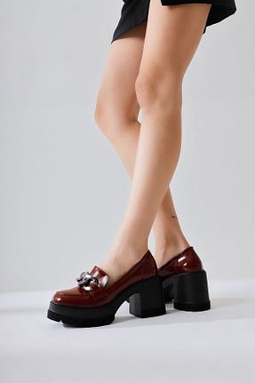 کفش کژوال زرشکی زنانه جیر Limoya - کد 860024814