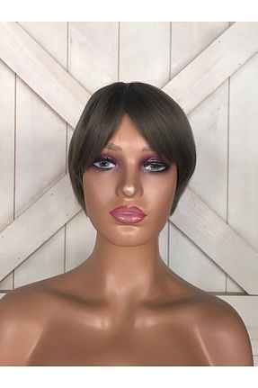 کلاه گیس قهوه ای زنانه Suzan Peruk - کد 860037120