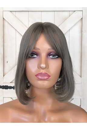 کلاه گیس طوسی زنانه Suzan Peruk - کد 860031618