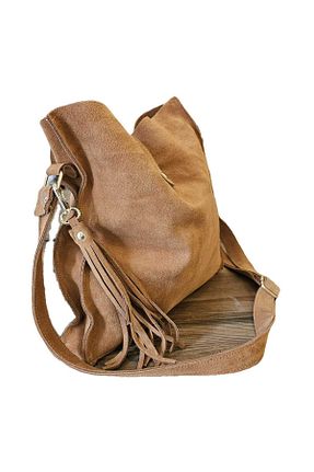 کیف دوشی قهوه ای زنانه جیر Dora Leather Crafts - کد 860188128