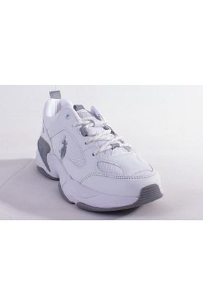 کفش اسنیکر سفید زنانه بند دار U.S. Polo Assn. - کد 860190296