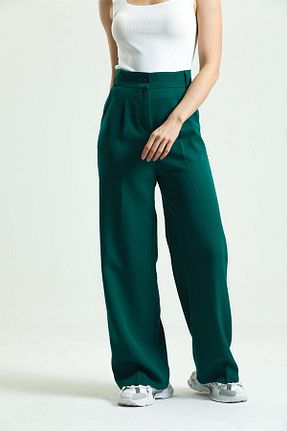شلوار سبز زنانه بافتنی Fovere - کد 451413867