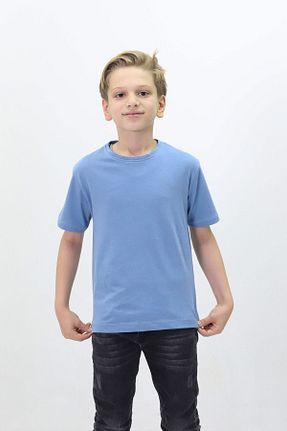 تیشرت آبی بچه گانه رگولار Cloudy Kids - کد 859881965