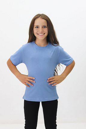 تیشرت آبی بچه گانه رگولار Cloudy Kids - کد 859882074