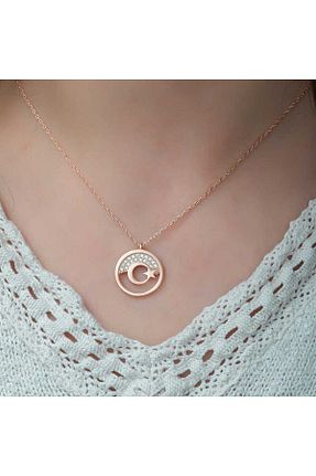 گردنبند نقره بژ زنانه 925 عیار godfroy - کد 859845447