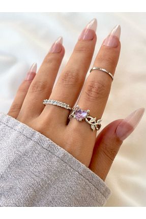 انگشتر جواهر زنانه زیرکن Eylülün Takısı - کد 859978101