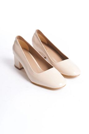 کفش کلاسیک بژ زنانه چرم مصنوعی Dora shoes - کد 859980038