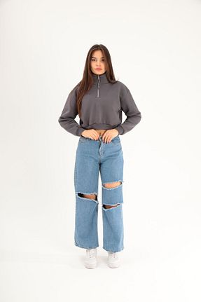 پولار طوسی زنانه رگولار Butik - کد 860060513