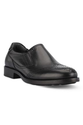 کفش کلاسیک مشکی مردانه پاشنه کوتاه (1 - 4 سانتی متر) Forelli - کد 859950998
