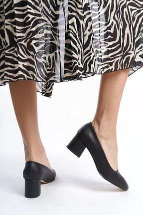 کفش کلاسیک مشکی زنانه چرم مصنوعی Dora shoes - کد 859980006