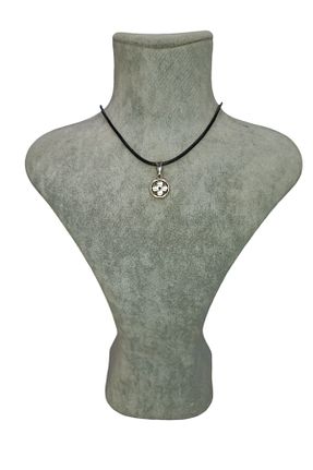 گردنبند جواهر زنانه چرم Mos Tespih - کد 860028166