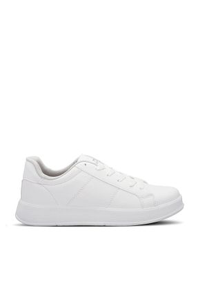 کفش اسنیکر سفید زنانه بند دار Slazenger - کد 860142718