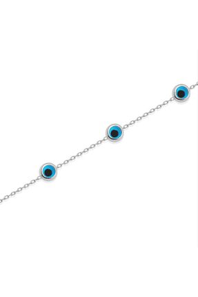 دستبند نقره سفید زنانه 925 عیار Shiny Spectra - کد 847860674