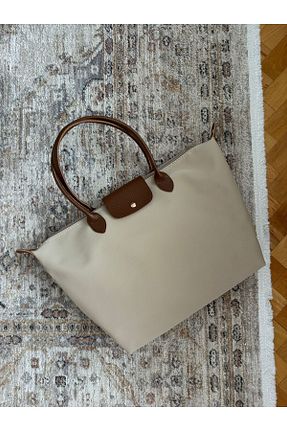 کیف دوشی بژ زنانه پارچه ای fao polo - کد 859989049