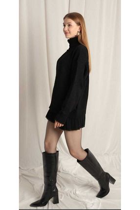 ست بالاتنه و پائین تنه مشکی زنانه تریکو MYSTYLEWORLD - کد 860023149