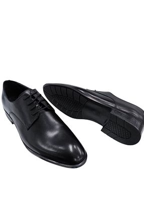 کفش کلاسیک مشکی مردانه چرم خالص Harun Özil - کد 860067740