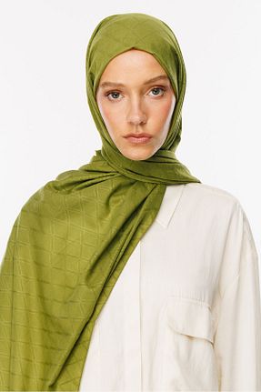 شال سبز زنانه پنبه ای Mooncorn - کد 860200462