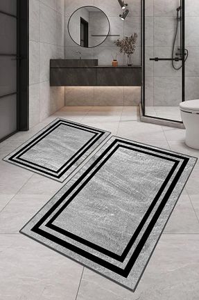 پادری حمام طوسی پلی استر G&C HOME - کد 852414134