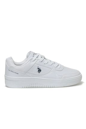 کفش اسنیکر سفید زنانه بند دار U.S. Polo Assn. - کد 860190426