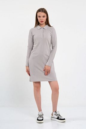 تونیک طوسی زنانه بافت SPROUT fresh - کد 860237856