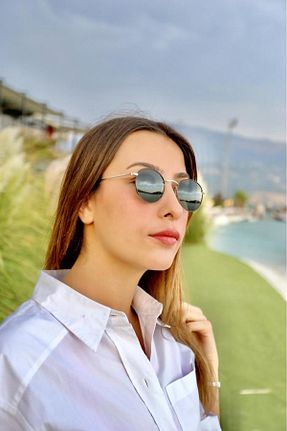 عینک آفتابی طلائی زنانه پلاریزه Eyes Force - کد 851433369