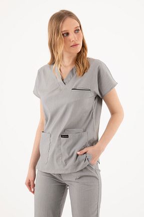 لباس کار طوسی VİZYON UNIFORM - کد 811431215