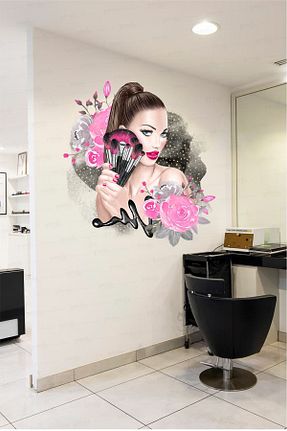 استیکر دیوار رنگی PANDA SOKAĞI - کد 860284904