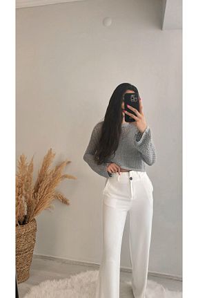 شلوار رنگی زنانه پاچه گشاد Sedaunlu - کد 860353907