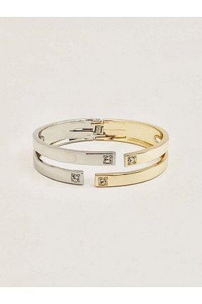 دستبند جواهر طلائی زنانه زیرکن Zehra Aksesuar - کد 860436396