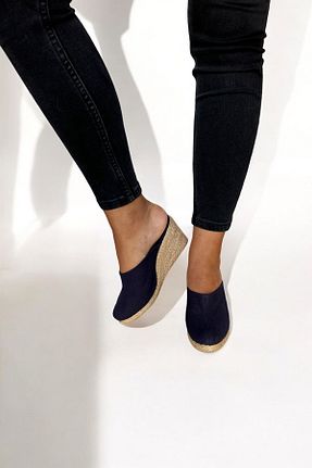 صندل سرمه ای زنانه پاشنه پر Y&D Shoes - کد 849457858