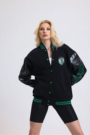 پانچو مشکی زنانه %100 پنبه BELİNDA - کد 860259613