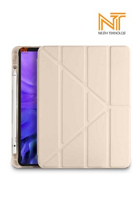 کیف تبلت طلائی Apple Uyumlu Nezih Case - کد 860244282