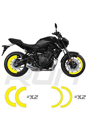 نوار رینگ موتور سیکلت Run Grafik Shop - کد 768132186