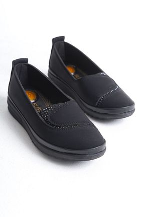 کفش لوفر سبز زنانه چرم مصنوعی YADE MODA - کد 860478215