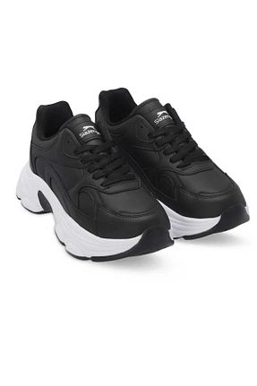 کفش اسنیکر مشکی زنانه بند دار Slazenger - کد 860252549