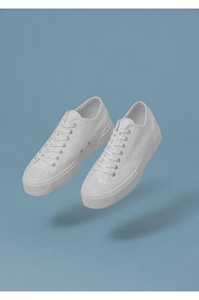 کفش اسنیکر سفید مردانه بند دار Superga - کد 701514202