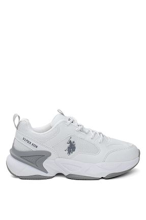 کفش اسنیکر سفید بچه گانه بند دار U.S. Polo Assn. - کد 860189925