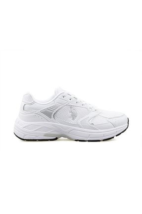 کفش اسنیکر سفید زنانه بند دار U.S. Polo Assn. - کد 860164049