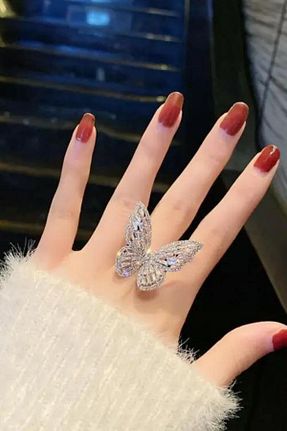 انگشتر جواهر زنانه زیرکن Diloshtrend Design - کد 860233229